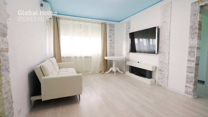 1 Mai Apartament 3 cam  nou Renovat, Mobilat,Utilat  2 Balcoane | Metrou 1 MAI